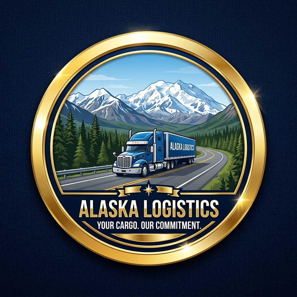 Alaska Logistics Badge Emblem